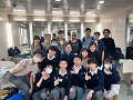 Sing Tao team at backstage